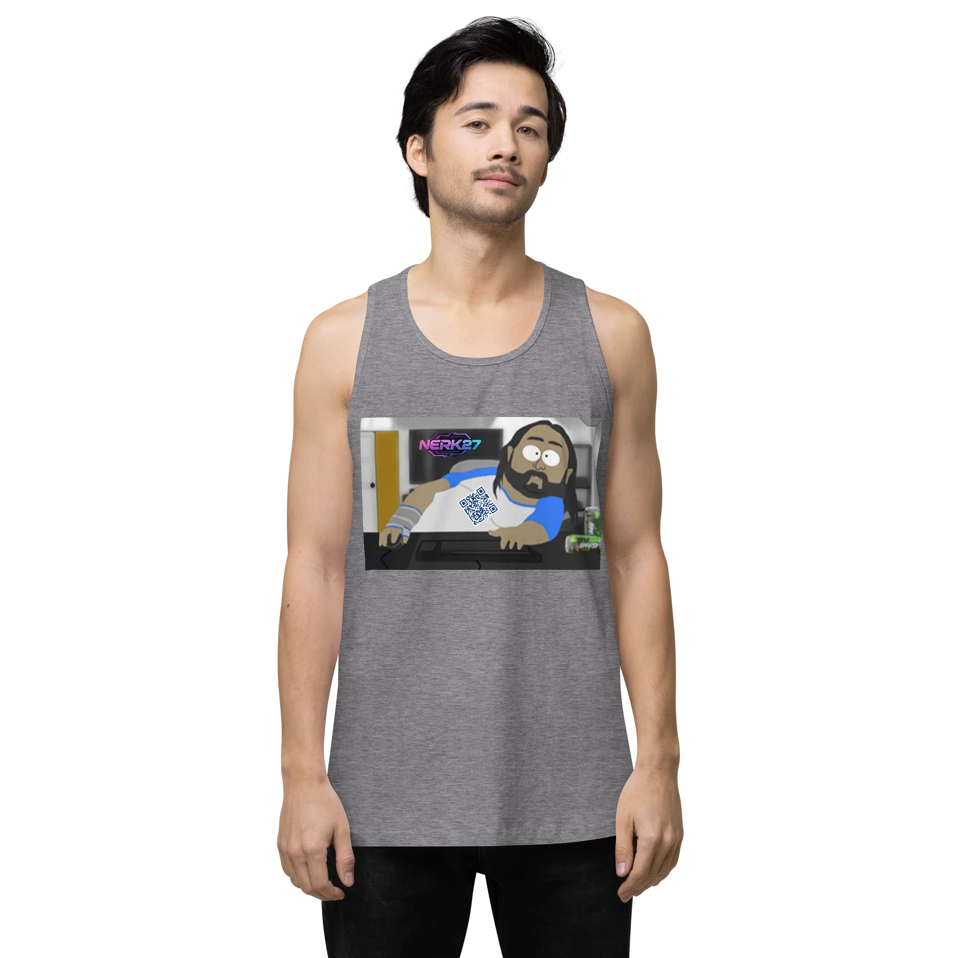 Nerk27 QR Code Tank Top product image (5)