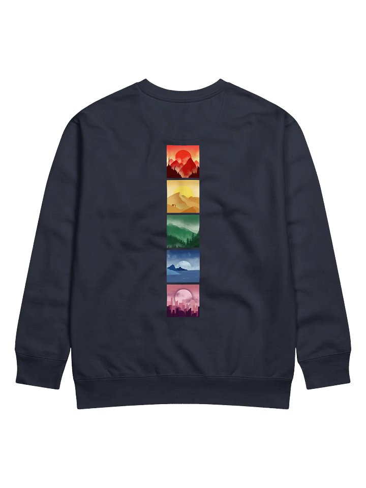 Mich Logo Stacks Sweatshirt product image (1)