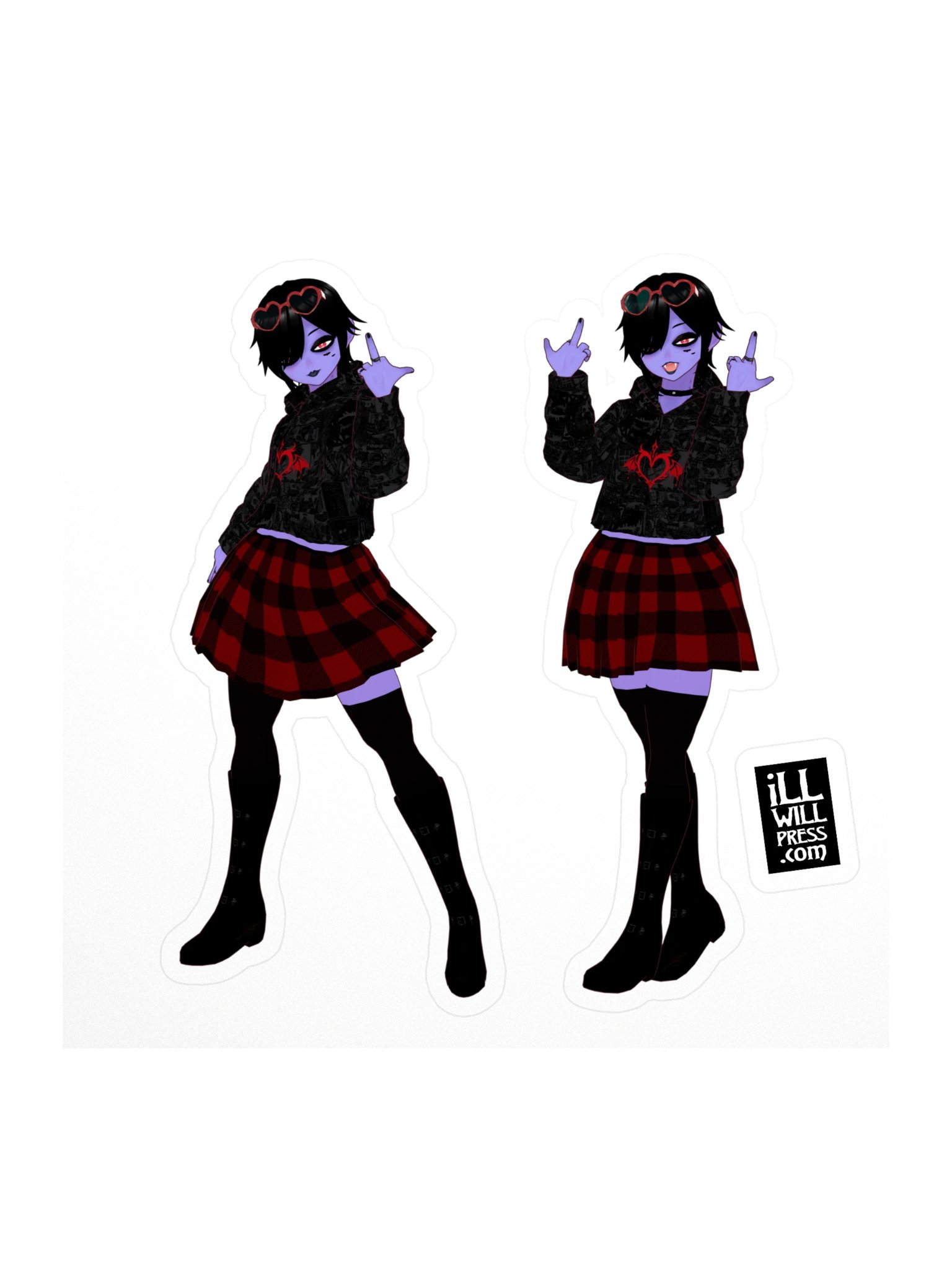 "Stevie" the Vampire Sticker Sheet #1 product image (1)
