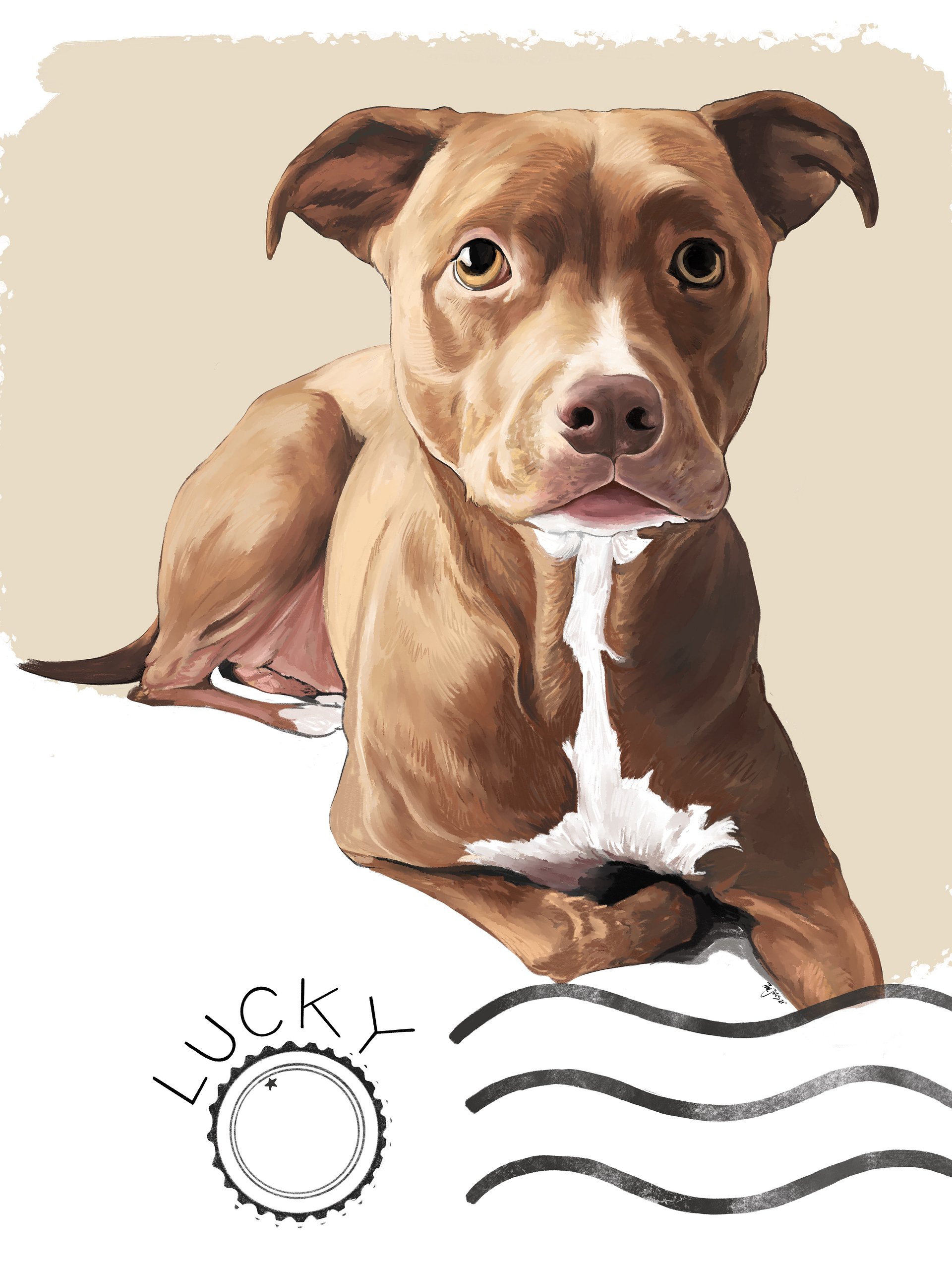 Digital Job! Pet Portraits product image (1)