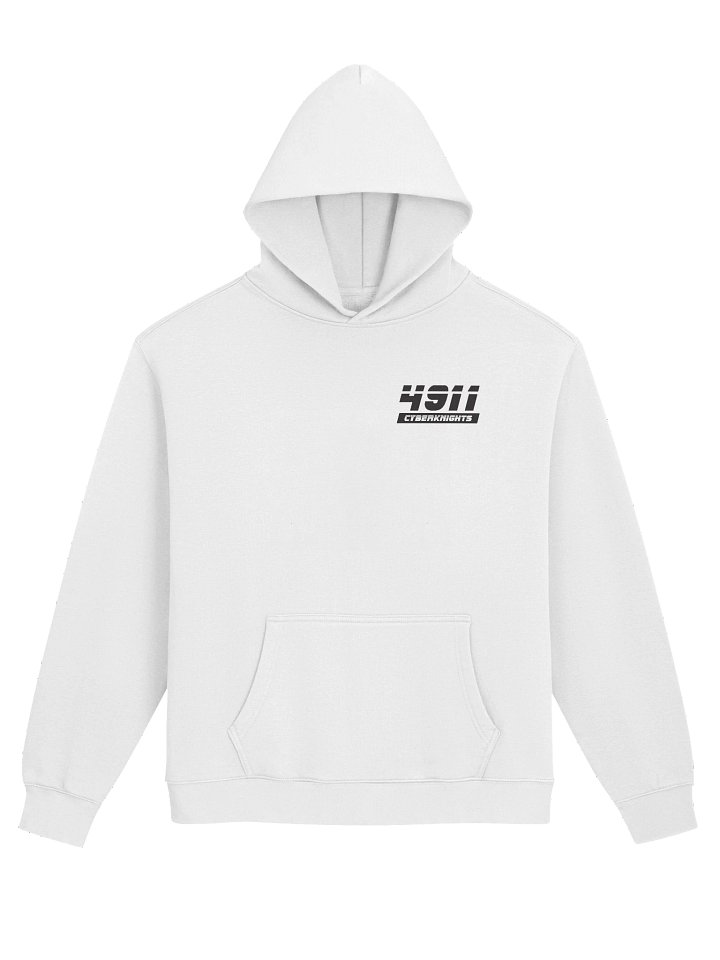 White 4911 Cyberknights Hoodie product image (1)