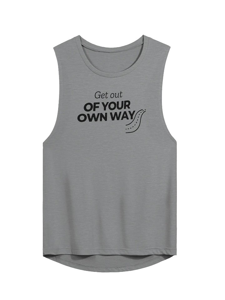 Get out of your own way flowy Muscle Tank product image (2)