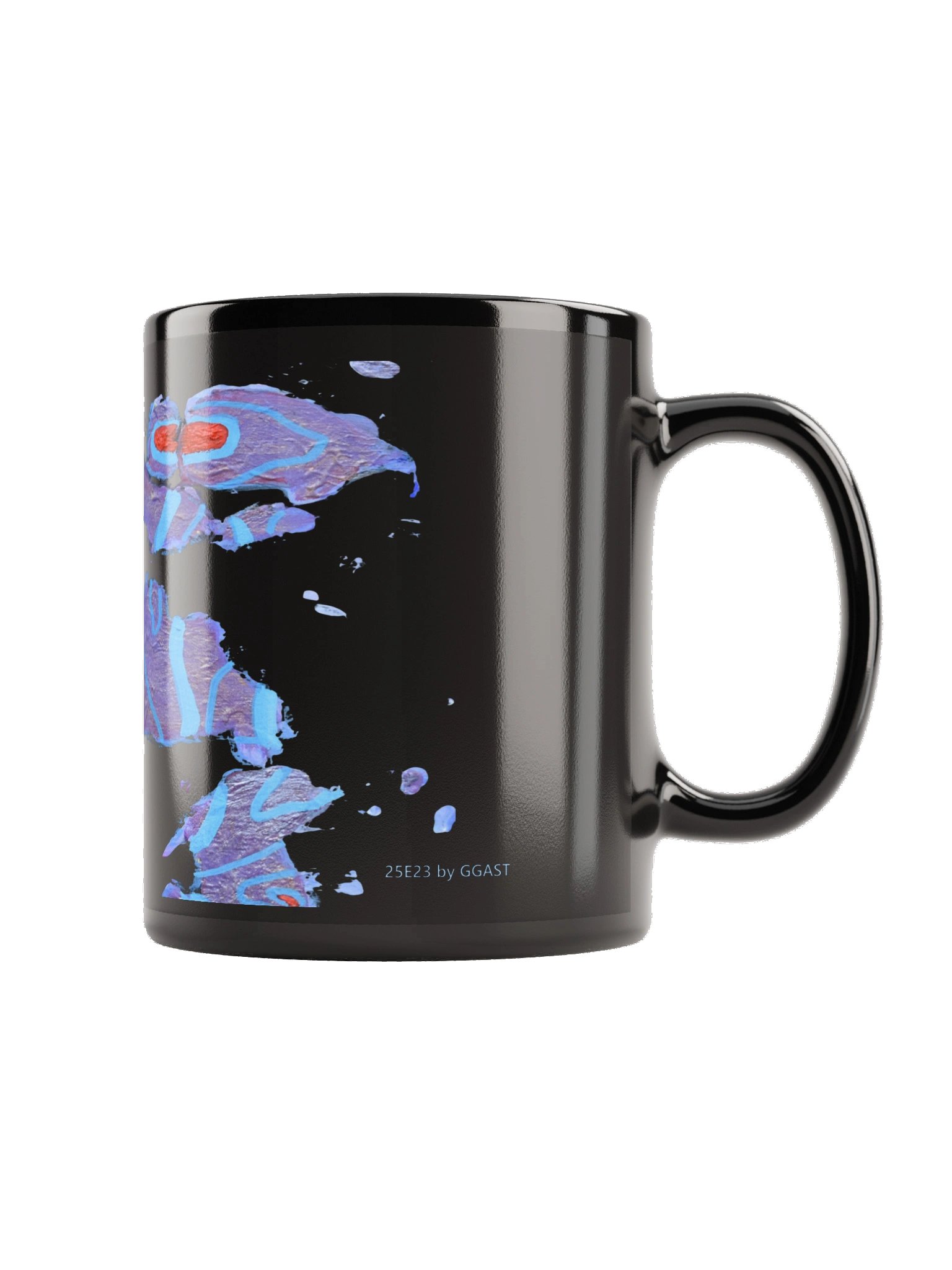Energy Code Series Glossy Black Mug product image (5)