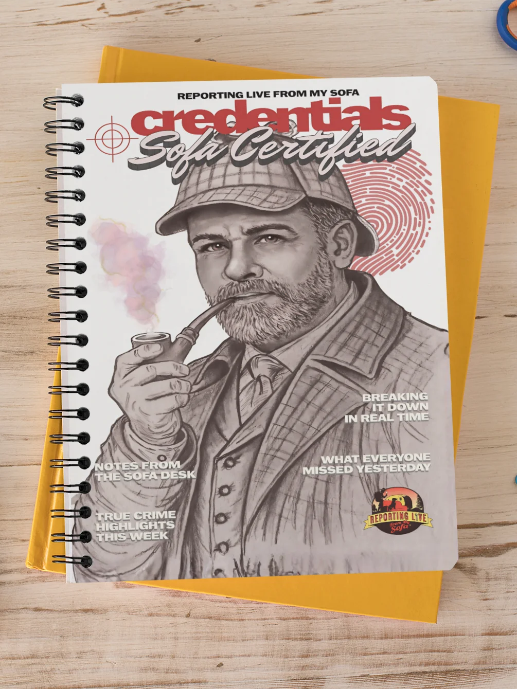 Sofa Certified Detective Notebook product image (7)