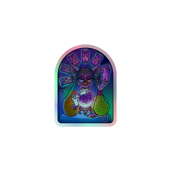 Furbtune Teller Holographic Sticker product image (1)