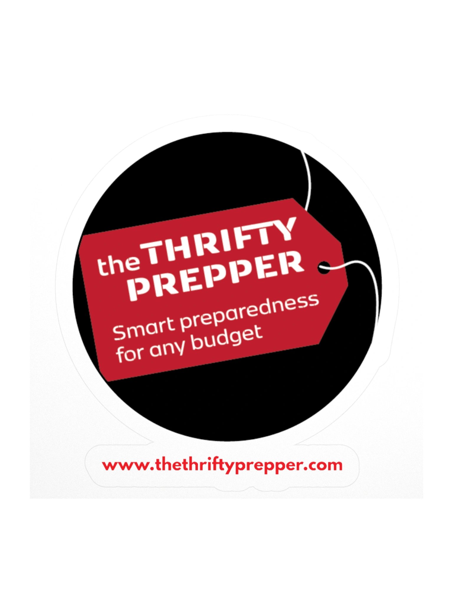 The Thrifty Prepper Logo Stickers product image (3)