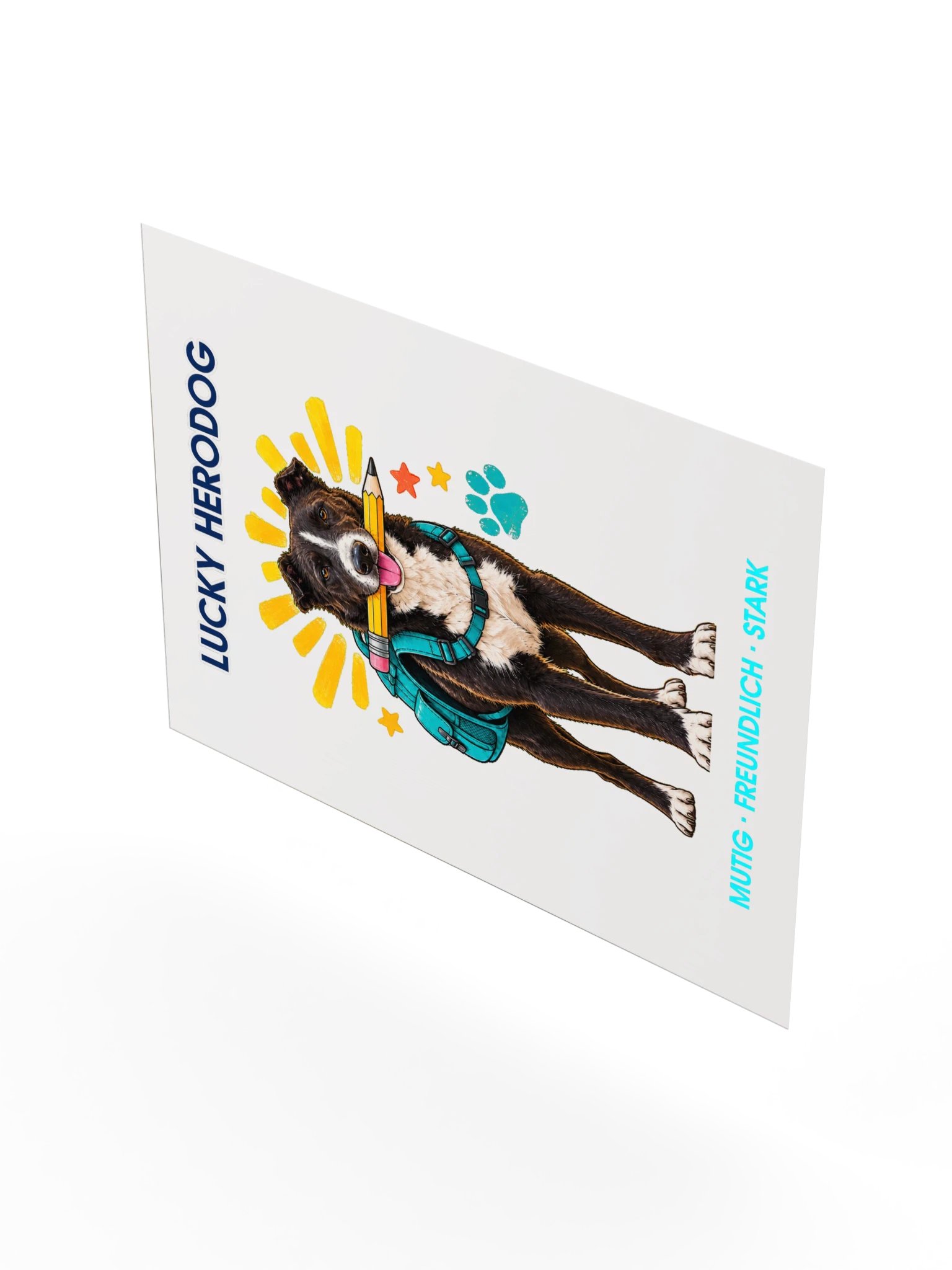 DogKids Schulanfänger Poster – Lucky HeroDog product image (80)