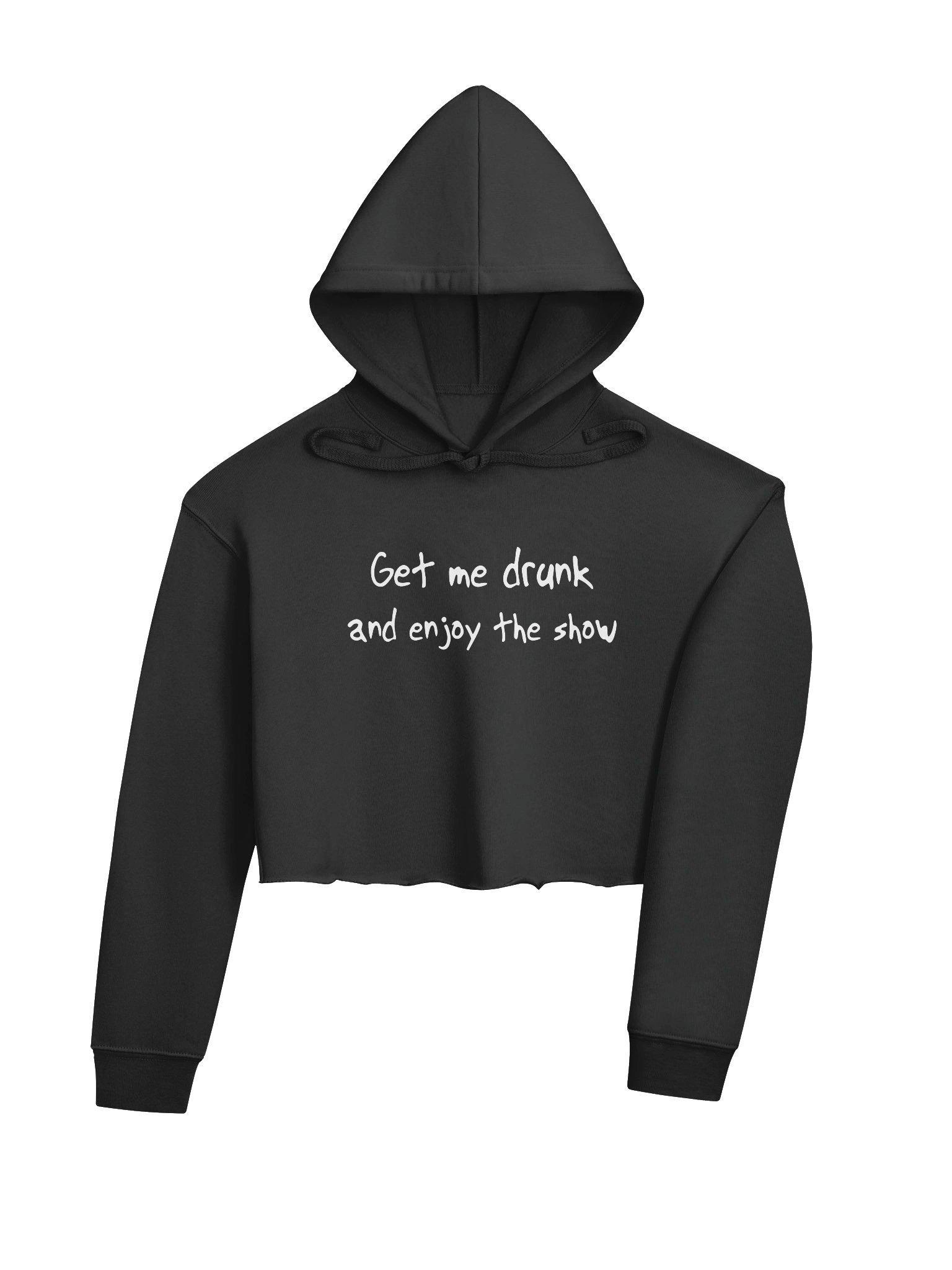 Get Me Drunk Crop Hoodie product image (10)