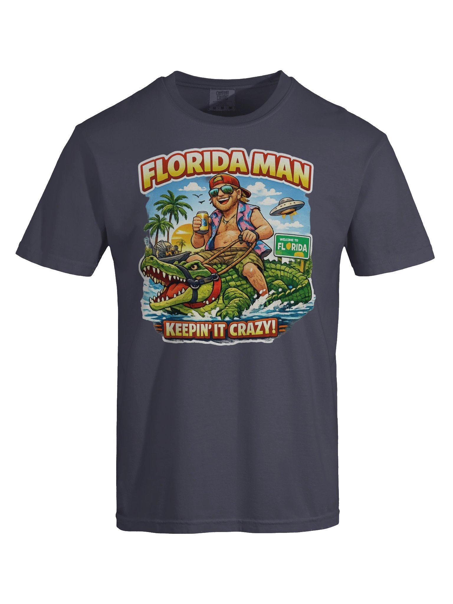 Florida Man Keepin' it Crazy T Shirt product image (7)
