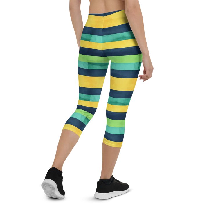 Stripes of Dyspraxia Capris product image (2)