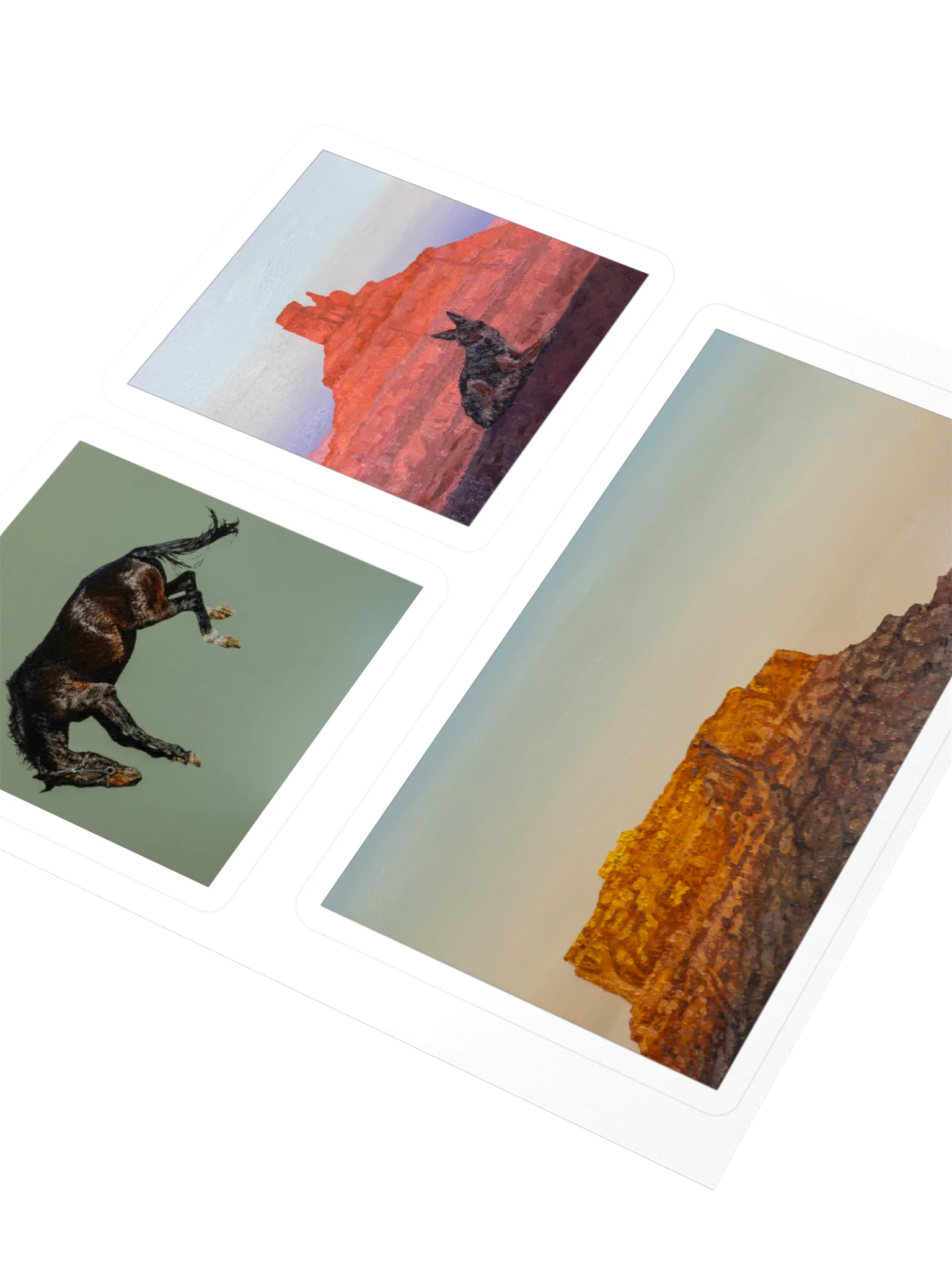 Time Worn and Sun Kissed, Soaring Freedom, Where Ya Been? Sticker Sheet product image (3)