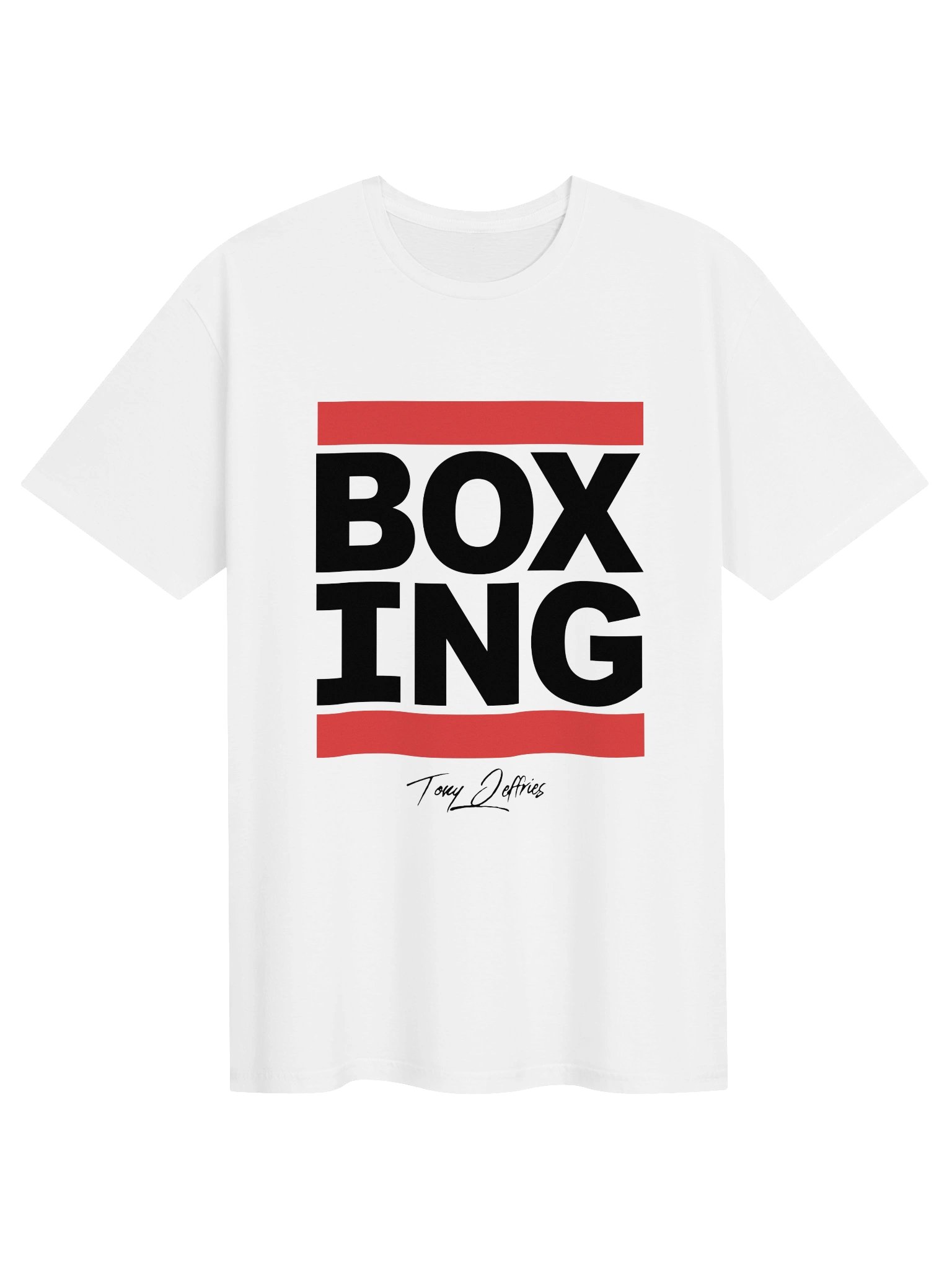 BOXING Logo T-Shirt – White product image (1)