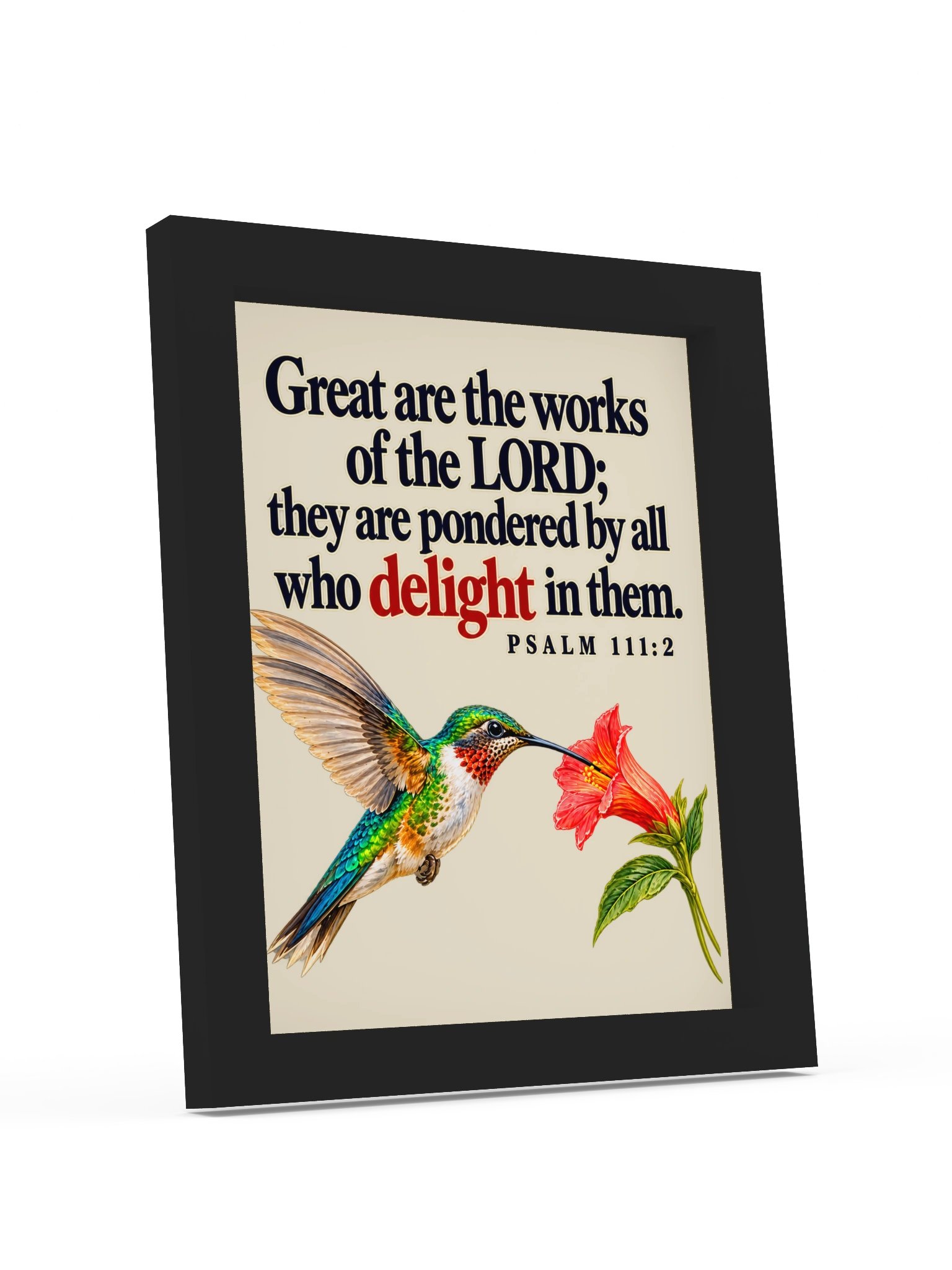Great Are His Works Framed Wall Art product image (22)