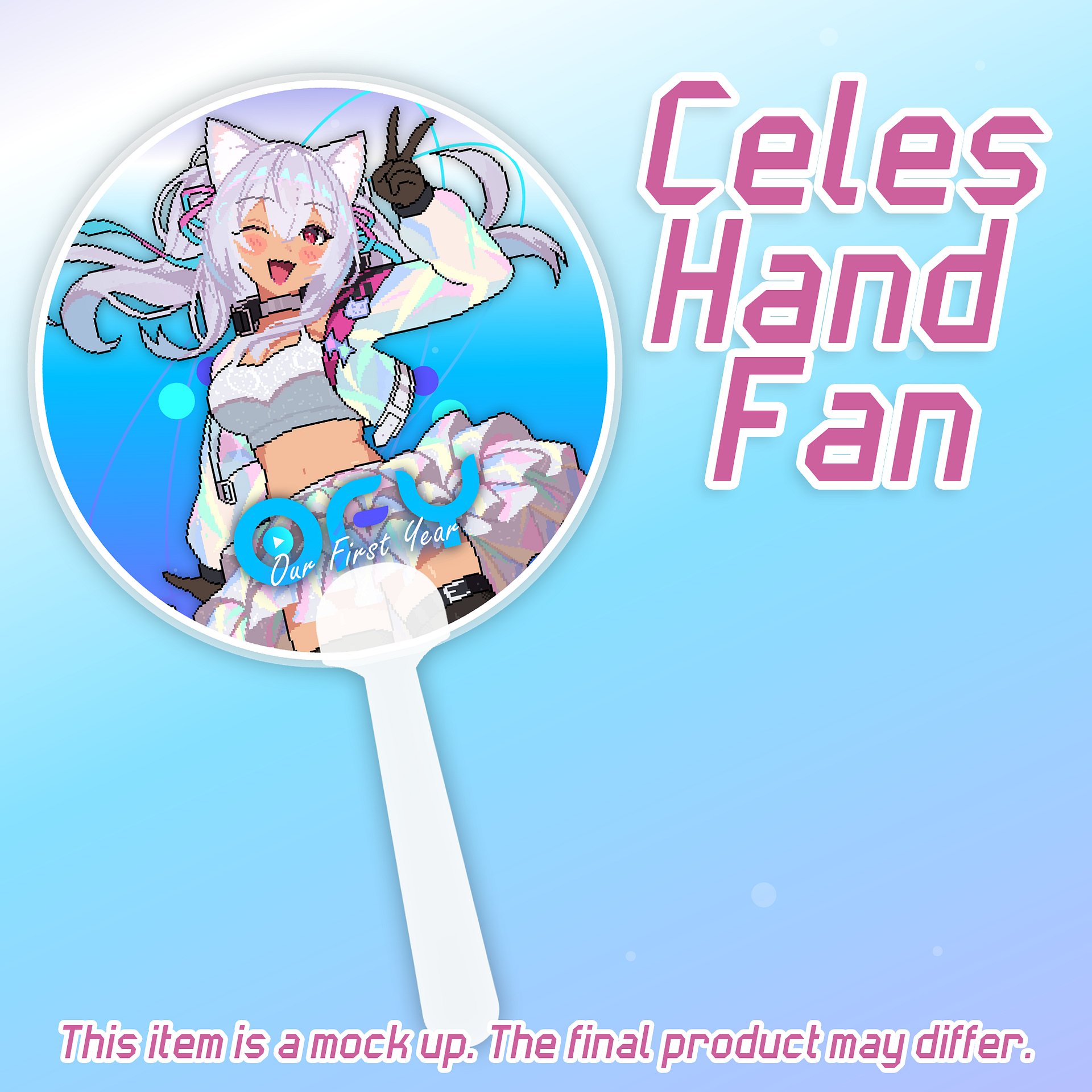 Celes Festival Hand Fan [PREORDER] product image (2)