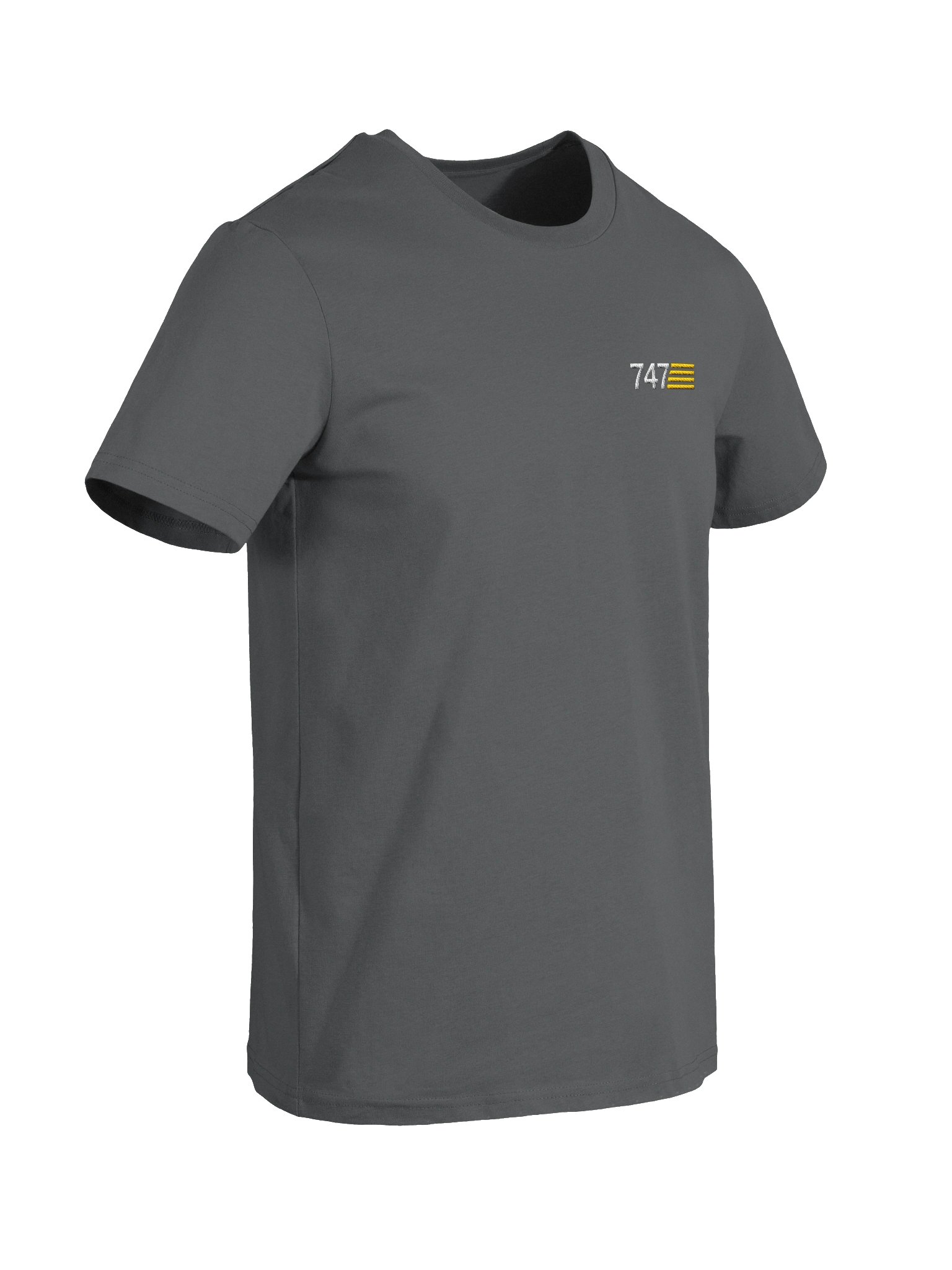 Boeing 747 Classic Embroidered Classic T-Shirt product image (18)