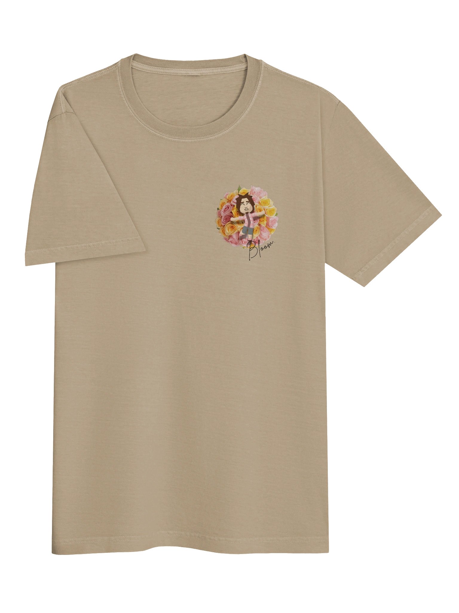 "Bloom." Flower T-Shirt product image (3)