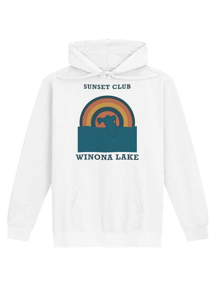 Sunset Club Comfort Colors Hoodie — Sunwashed