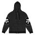 Blaque Kat Skull Remix Stripped Hoodie