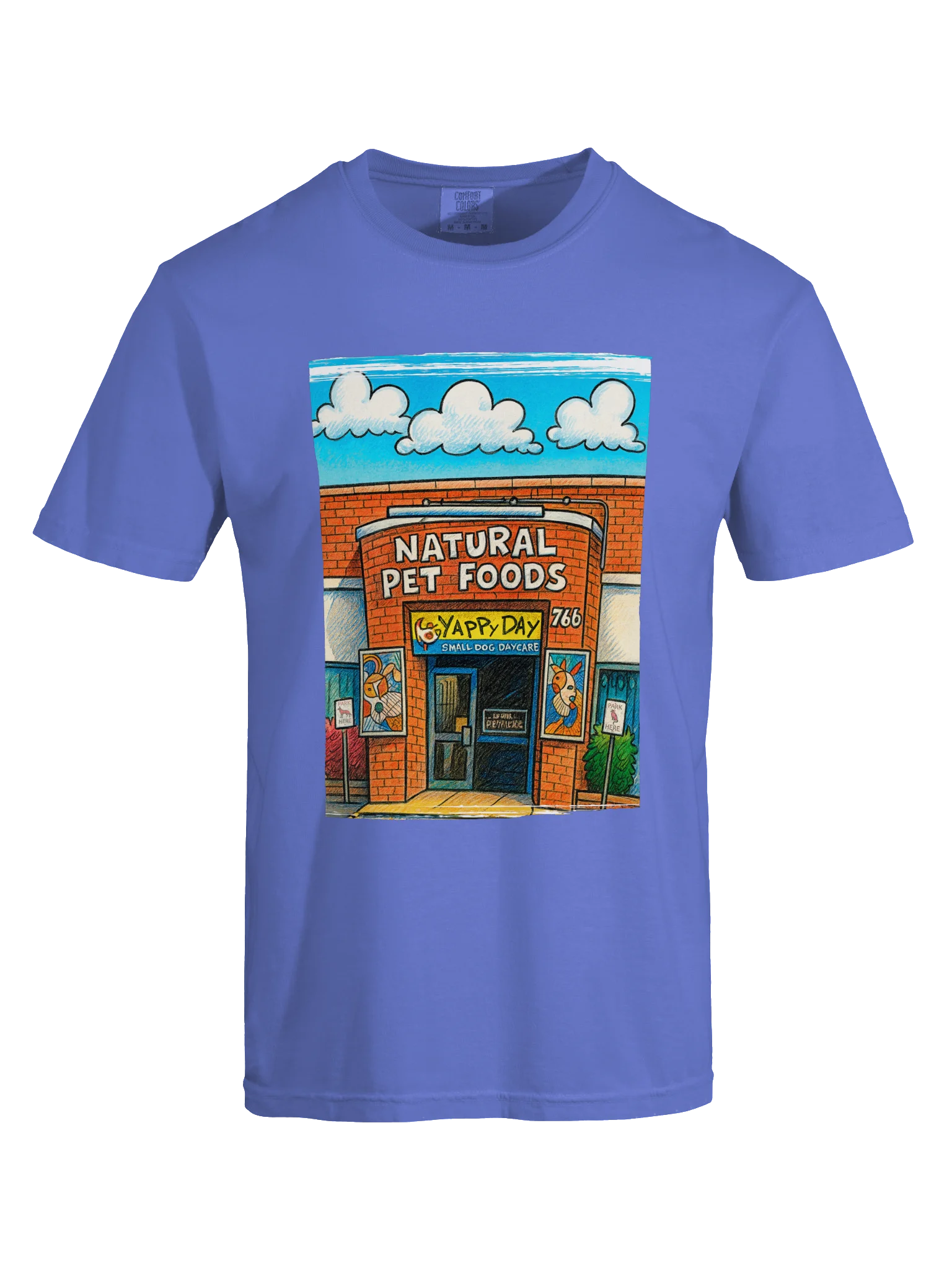 Natural Pet Foods Caricature T-Shirt product image (54)