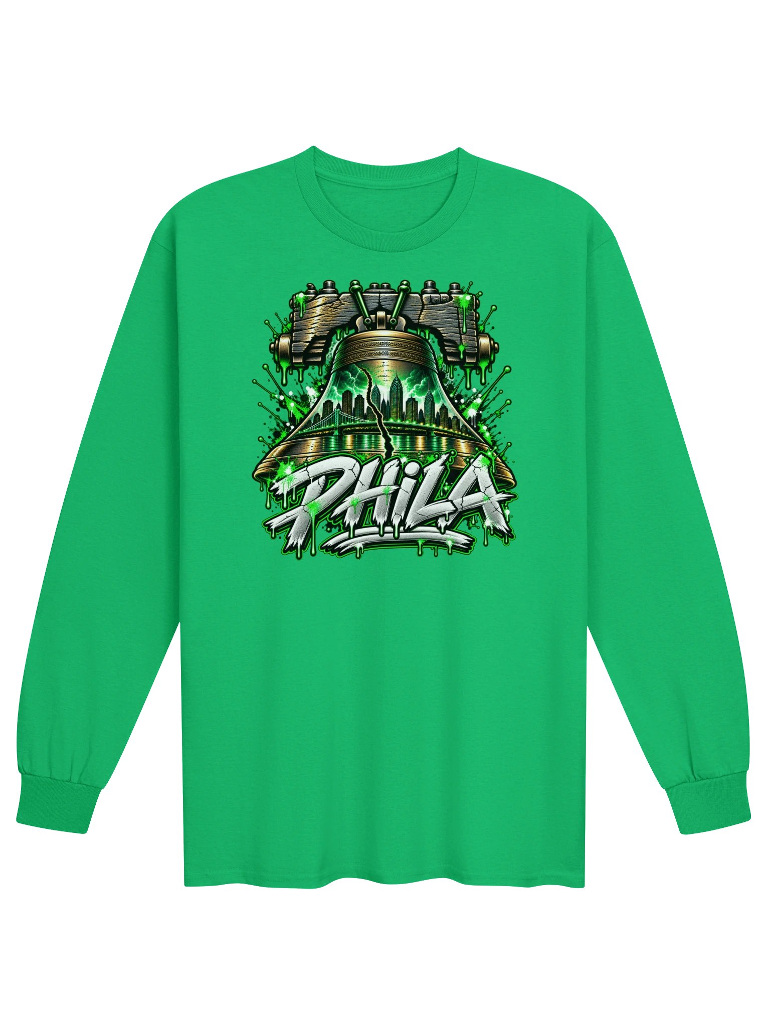 Philadelphia City Edition "Liberty Bell" Long Sleeve T-Shirt By Blacktop Brand product image (17)