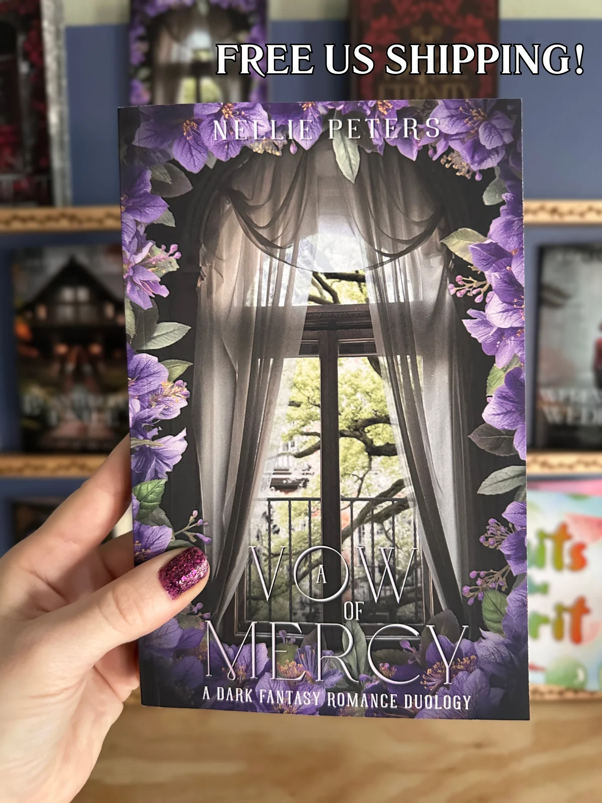 A Vow of Mercy signed paperback product image (1)