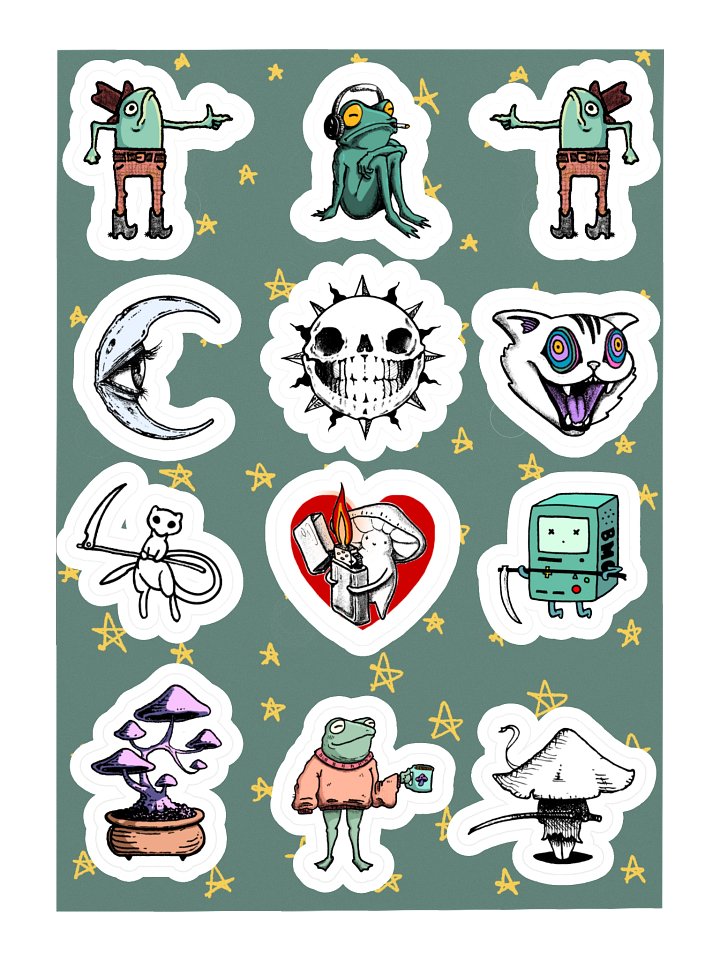 OG K45 STICKERS product image (1)