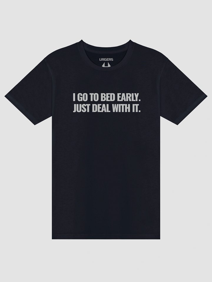 Urgers Go To Bed Early Shirt product image (1)