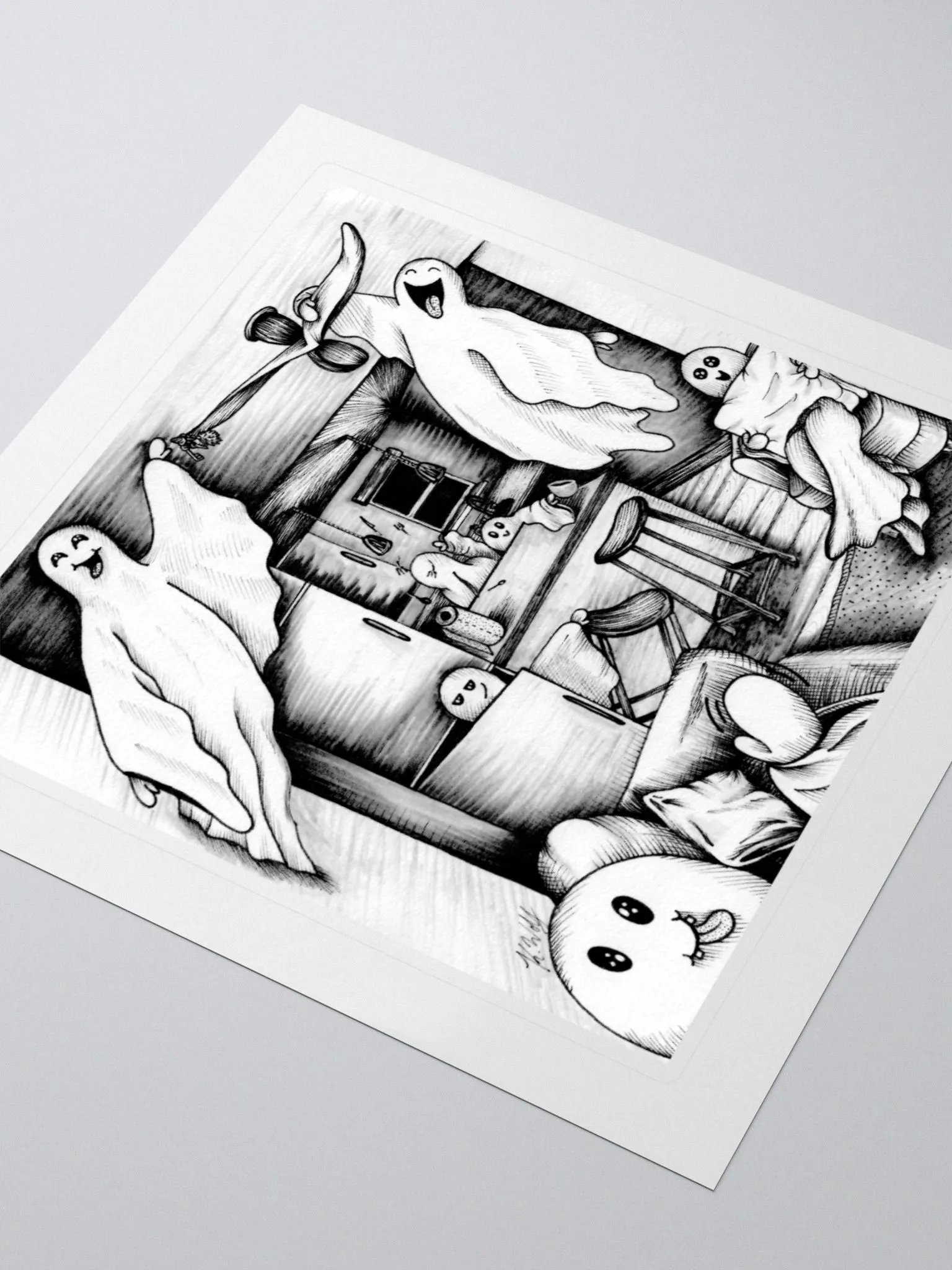 Haunted Apartment Stickers product image (3)