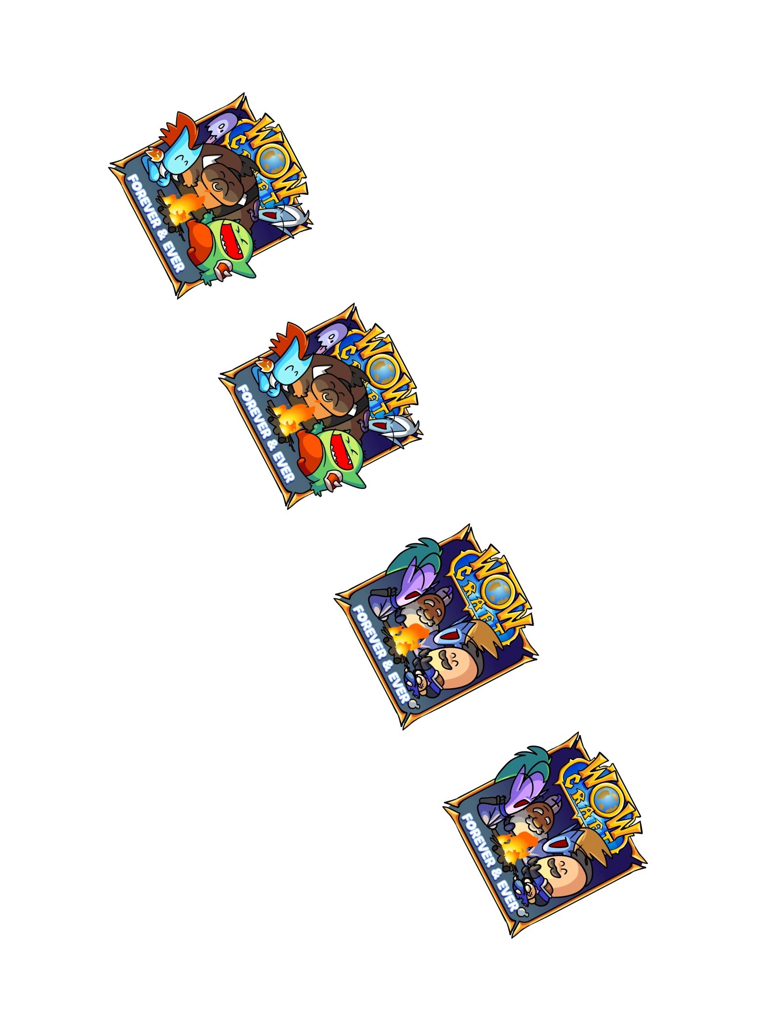 WoW Forever & Ever Stickers product image (2)