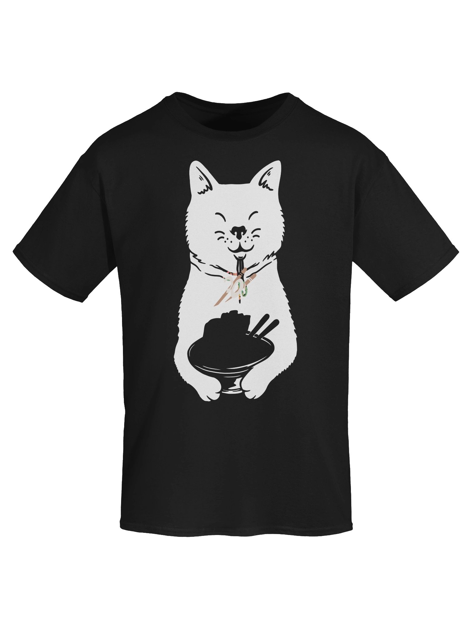 Cat Eating Desert T-Shirt product image (5)