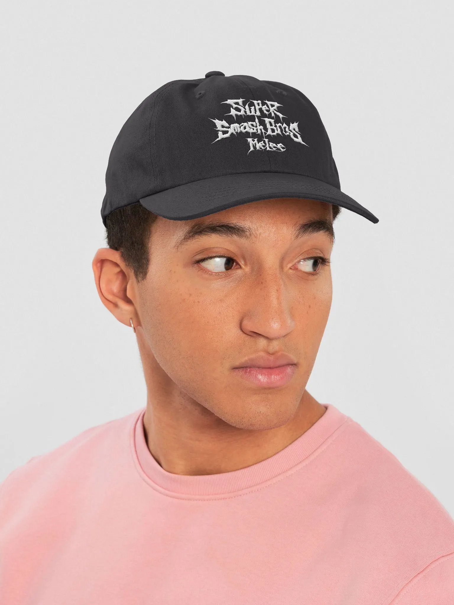 SSBM Metal Logo Dad Hat product image (21)