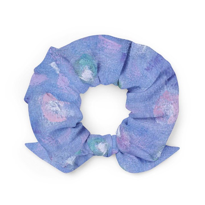 Frieseke Flowers Fine Art Scrunchie with Bow product image (2)