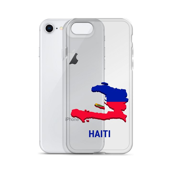 Haiti 2026 World Cup Flag iPhone Tough Case - Haiti Soccer Phone Cover - Dual Layer Protective Case product image (2)