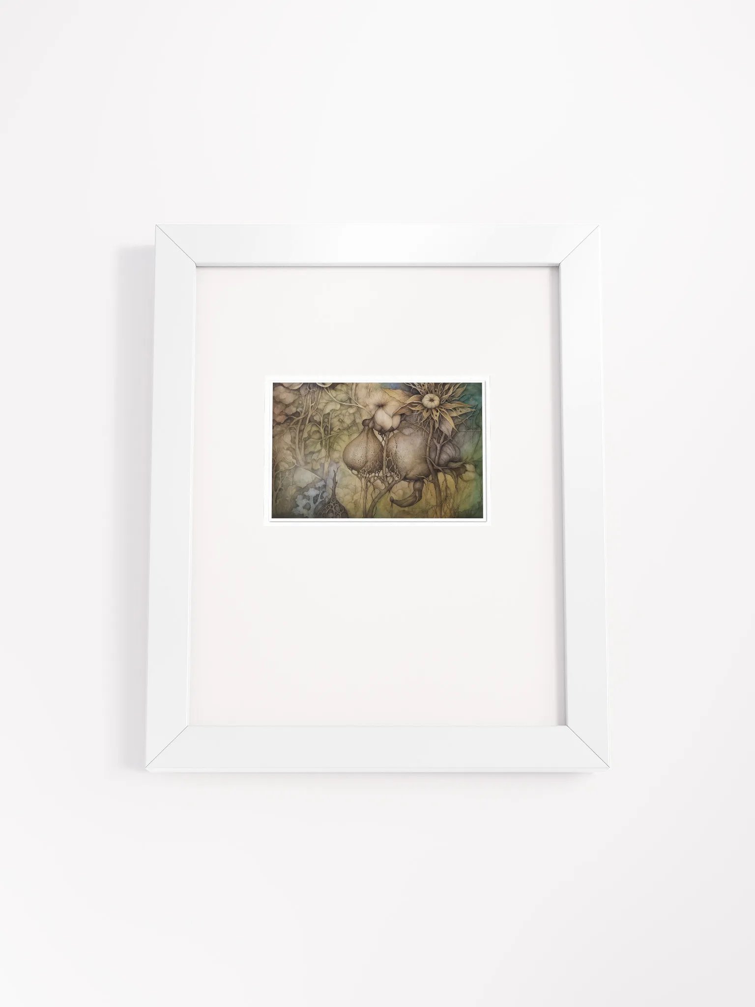 The Secret Garden Sketchbook Artprint Framed product image (1)