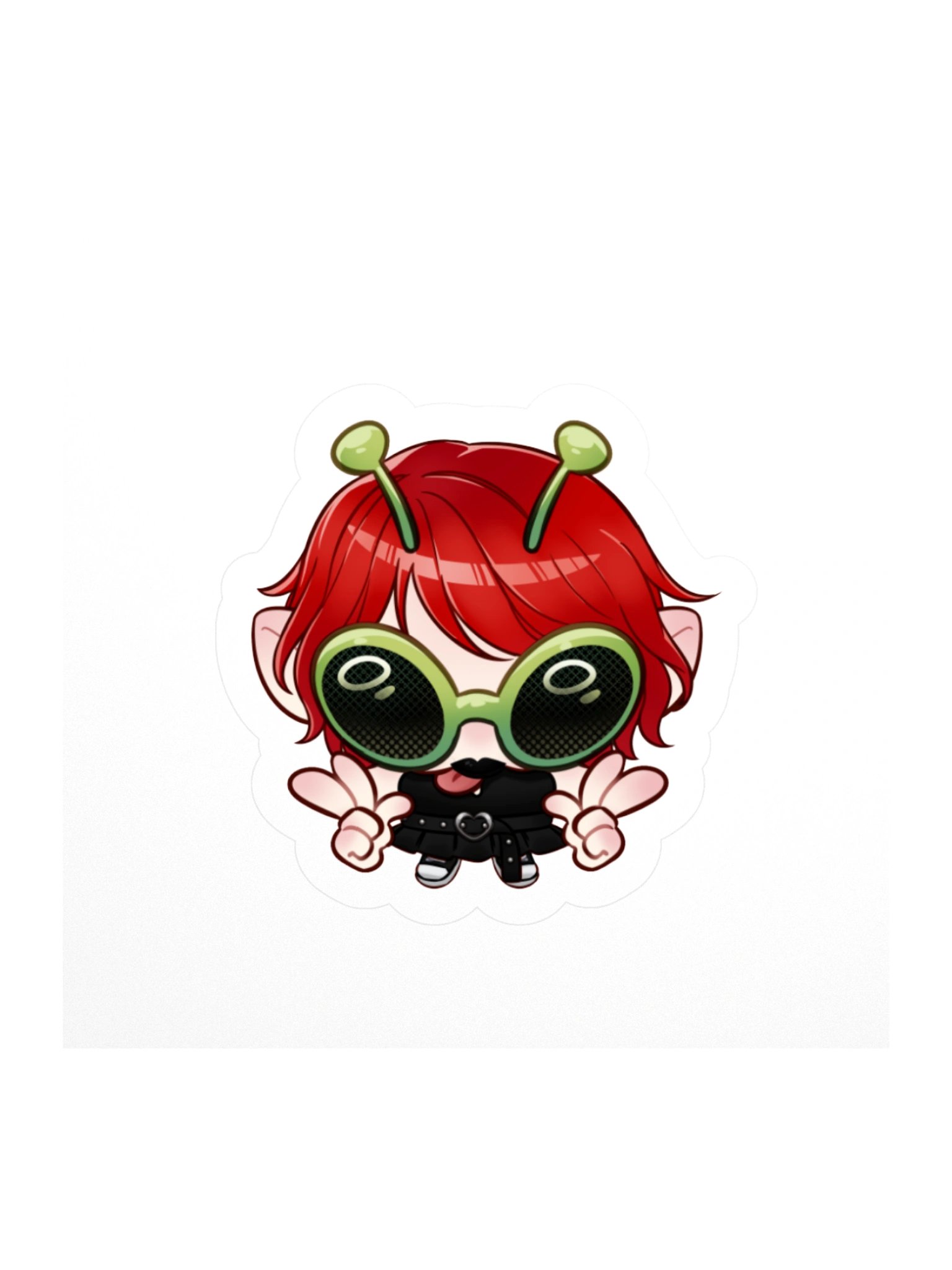 Glorpi Alien Sampire sticker product image (2)