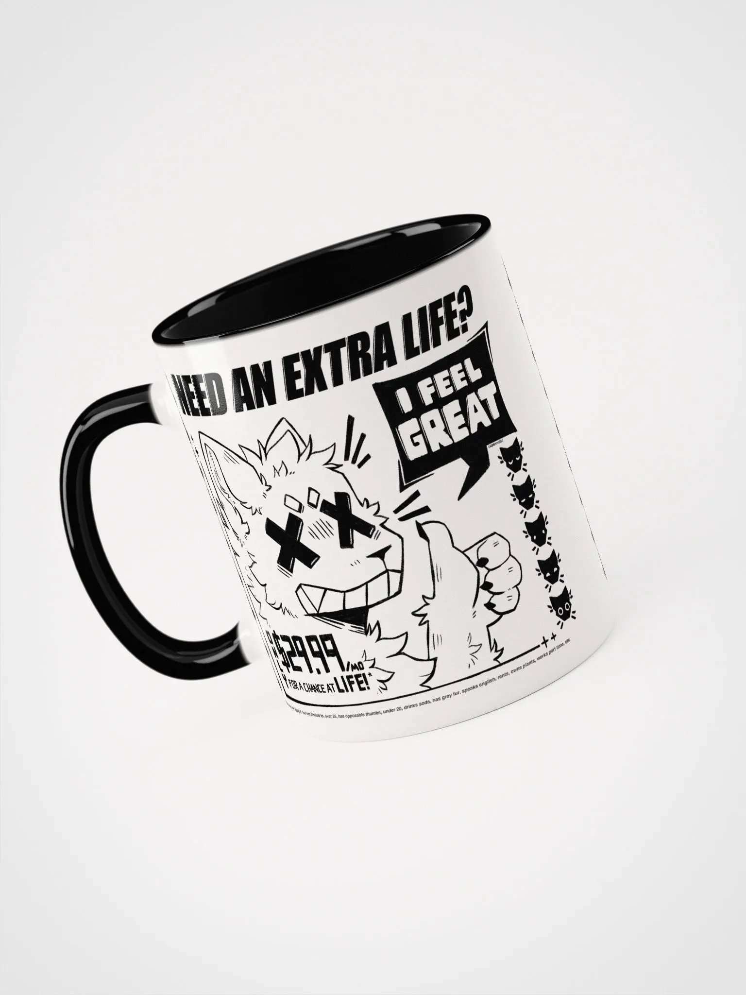 Extra Life - Ceramic Mug product image (2)