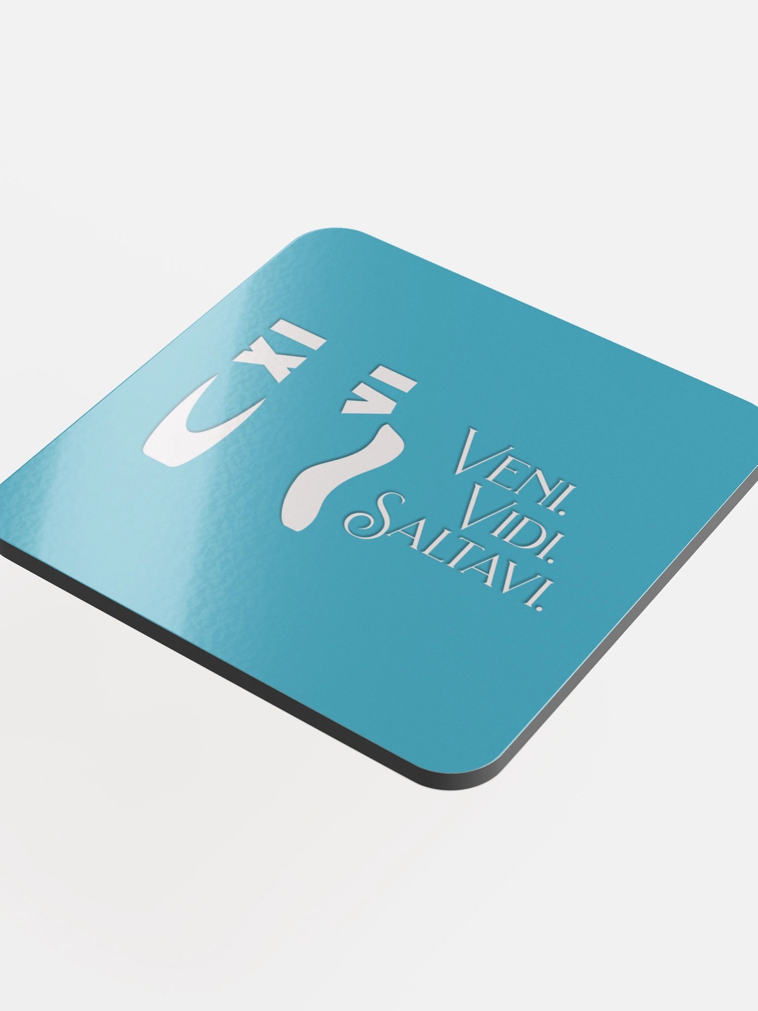 Veni. Vidi. Saltavi. • Beverage Coaster product image (4)