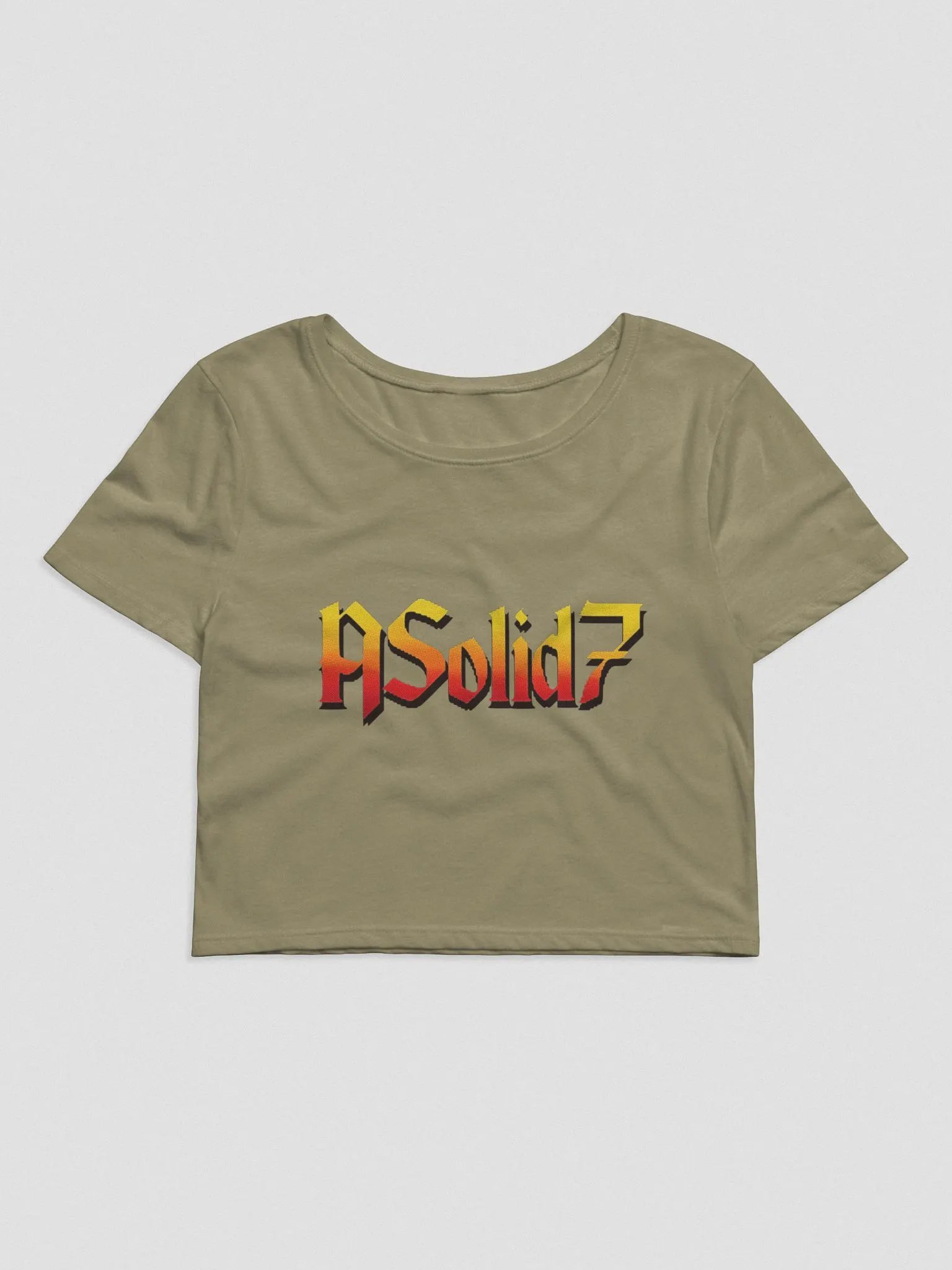 ASolid[7] Noita Style Crop Top Shirt product image (3)