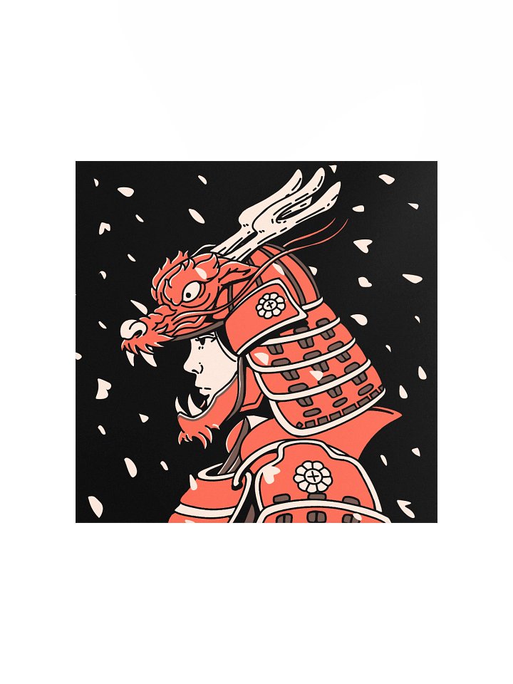 Dragon Warrior Orange Poster product image (4)