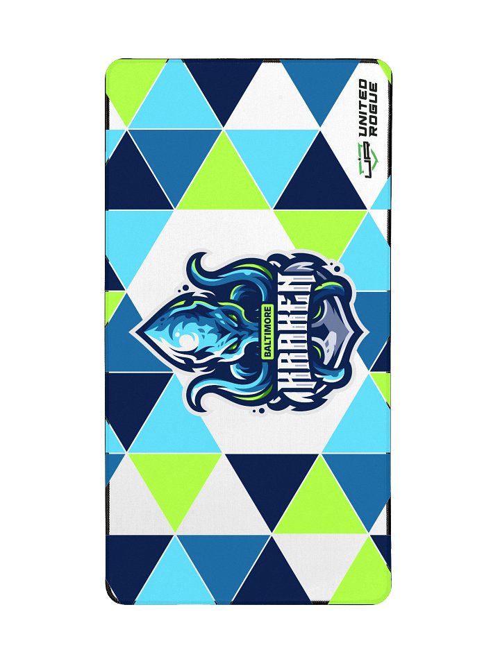 Baltimore Kraken Geometric Desk Mat product image (2)