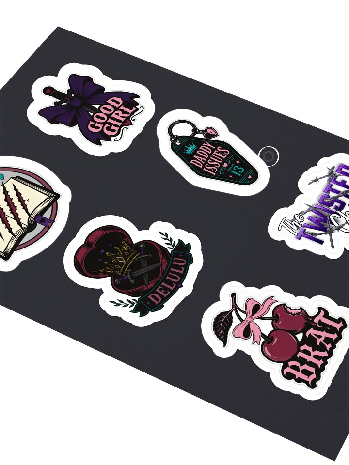 The Twisted Chapter Sticker Sheet product image (2)