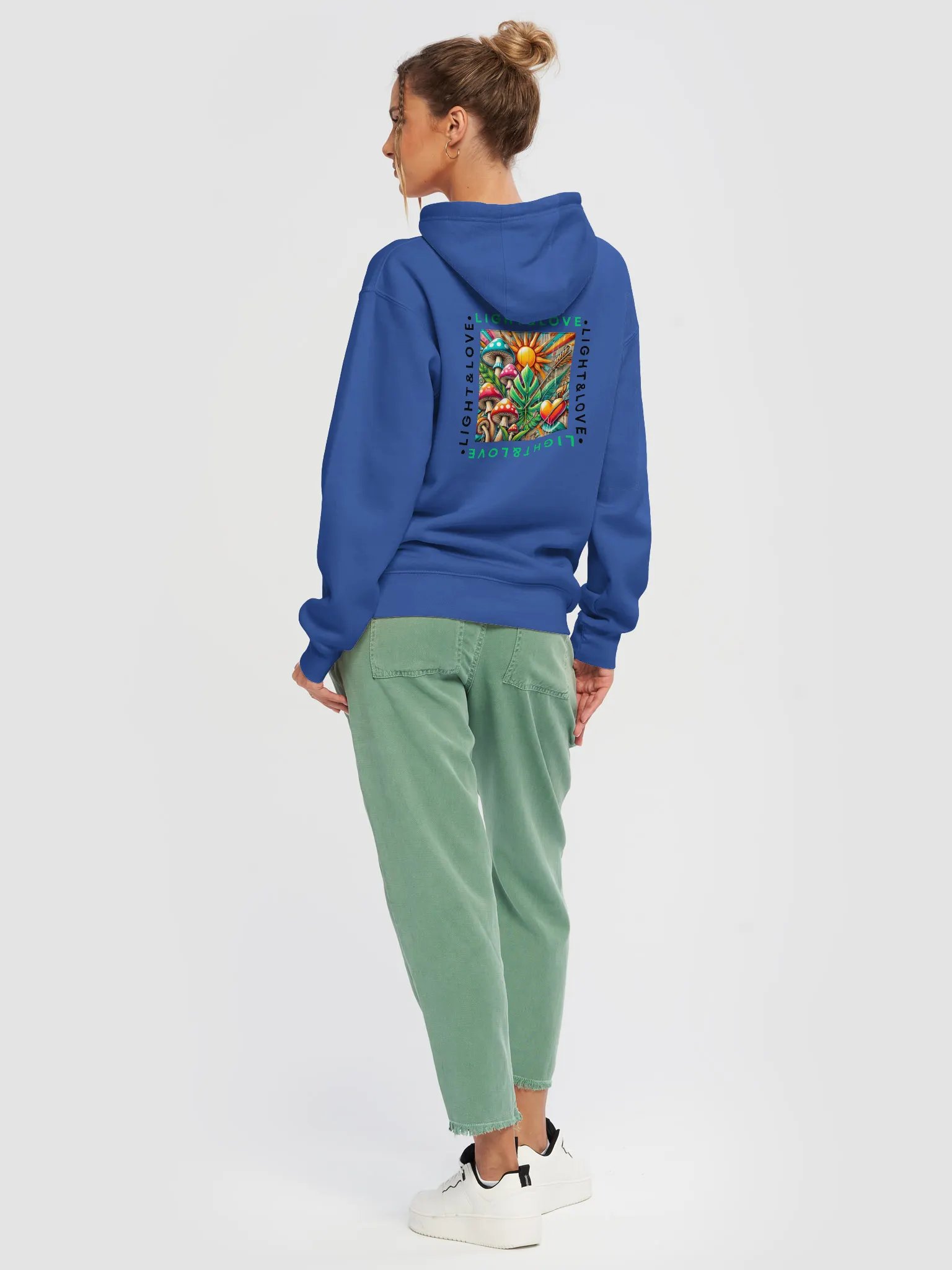 Light & Love Hoodie: The Streets Are Talking Art Style product image (6)