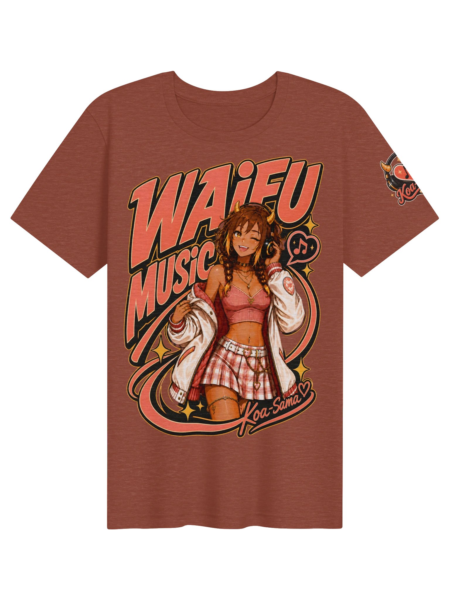 Koa-sama Waifu Music T-Shirt product image (5)