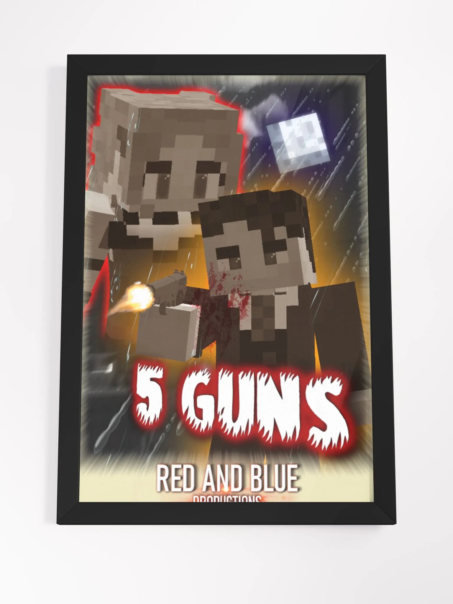 5 Guns™ Framed Matte Poster product image (4)