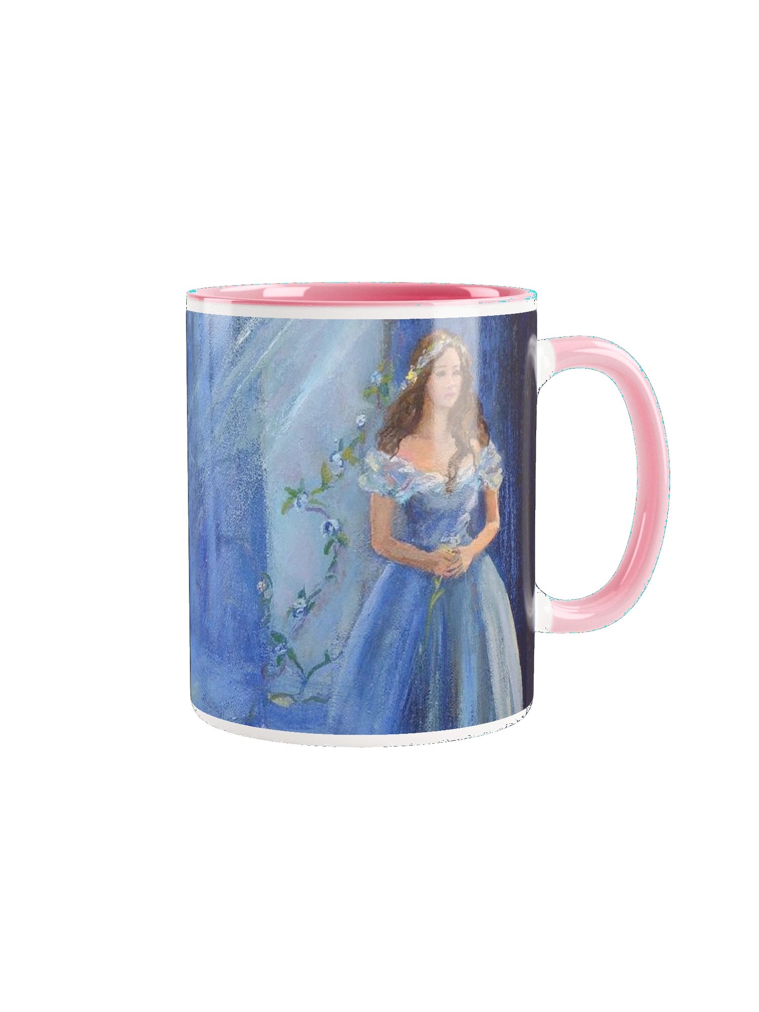 Lavender Cottage Lady Mug product image (1)