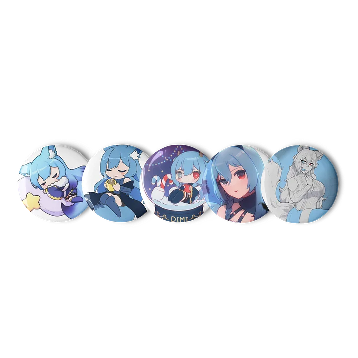 5 Dimi Pins Set product image (1)