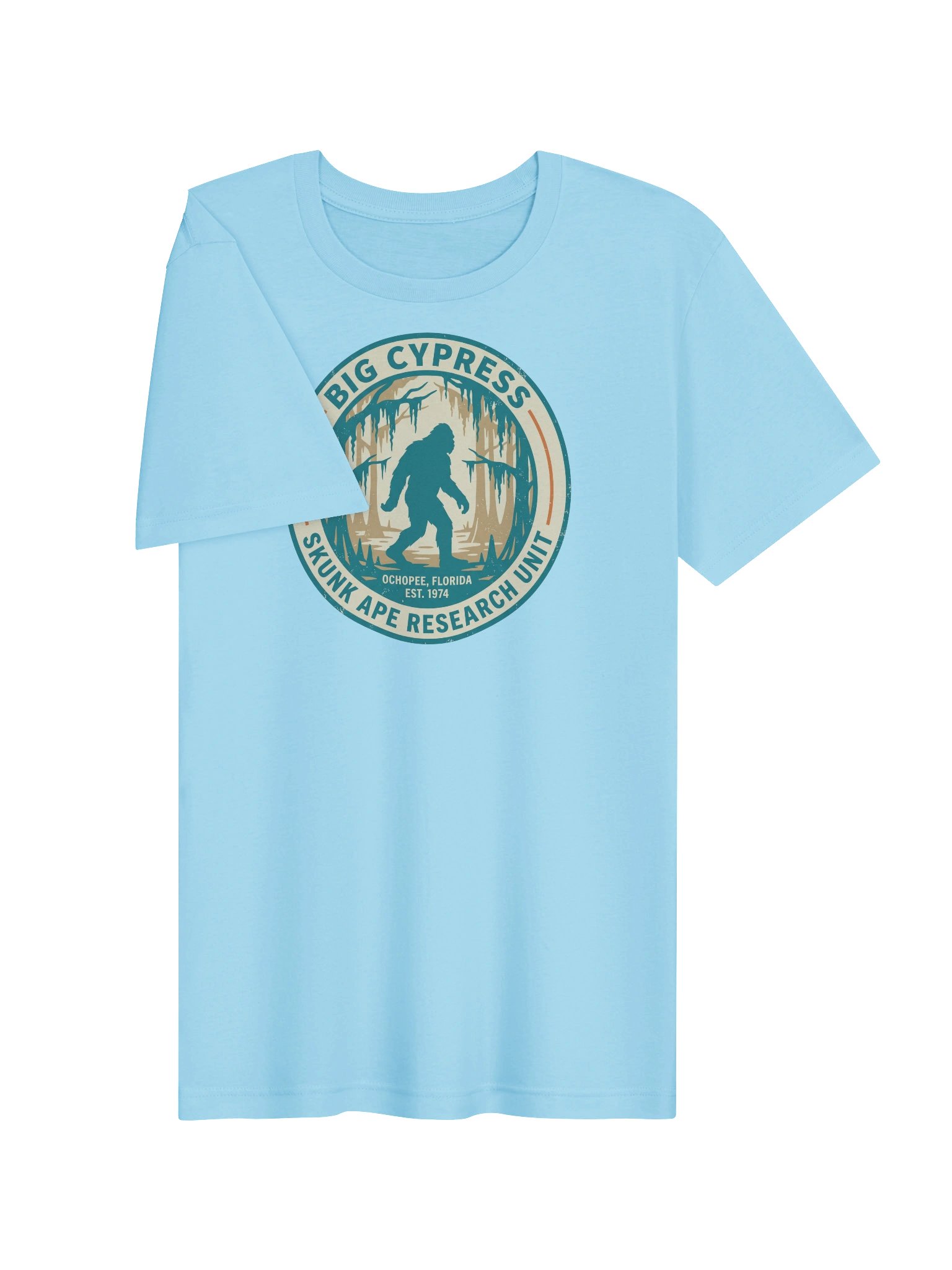 Big Cypress Skunk Ape Research Unit Tee product image (3)