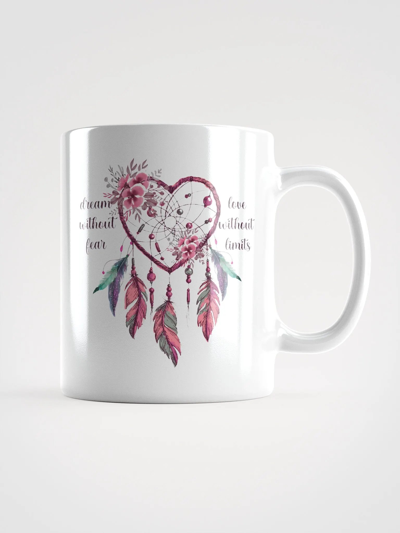 Dreamcatcher Heart Mug product image (1)