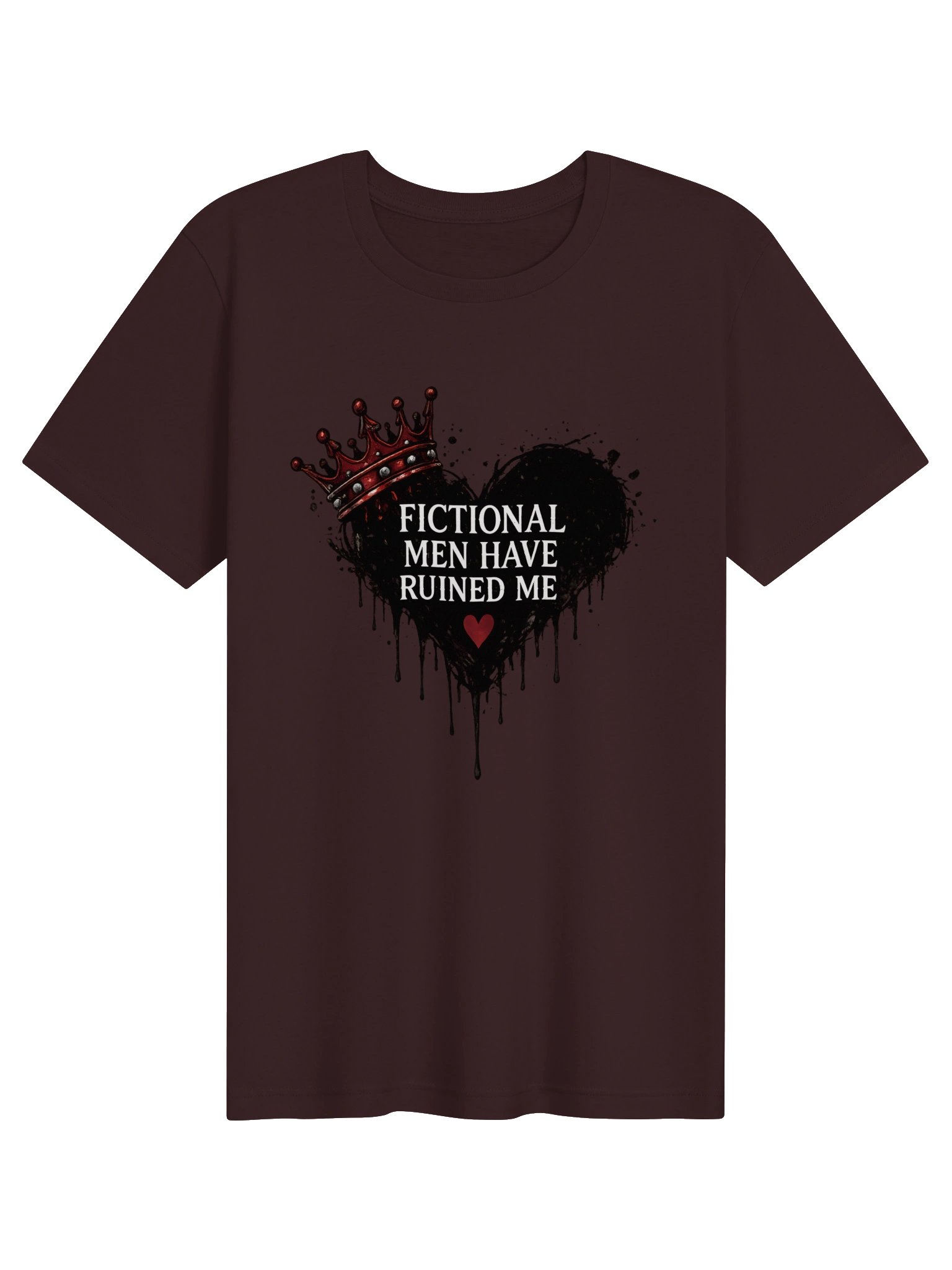 Fictional Men Have Ruined Me - Canvas Unisex T-Shirt product image (1)