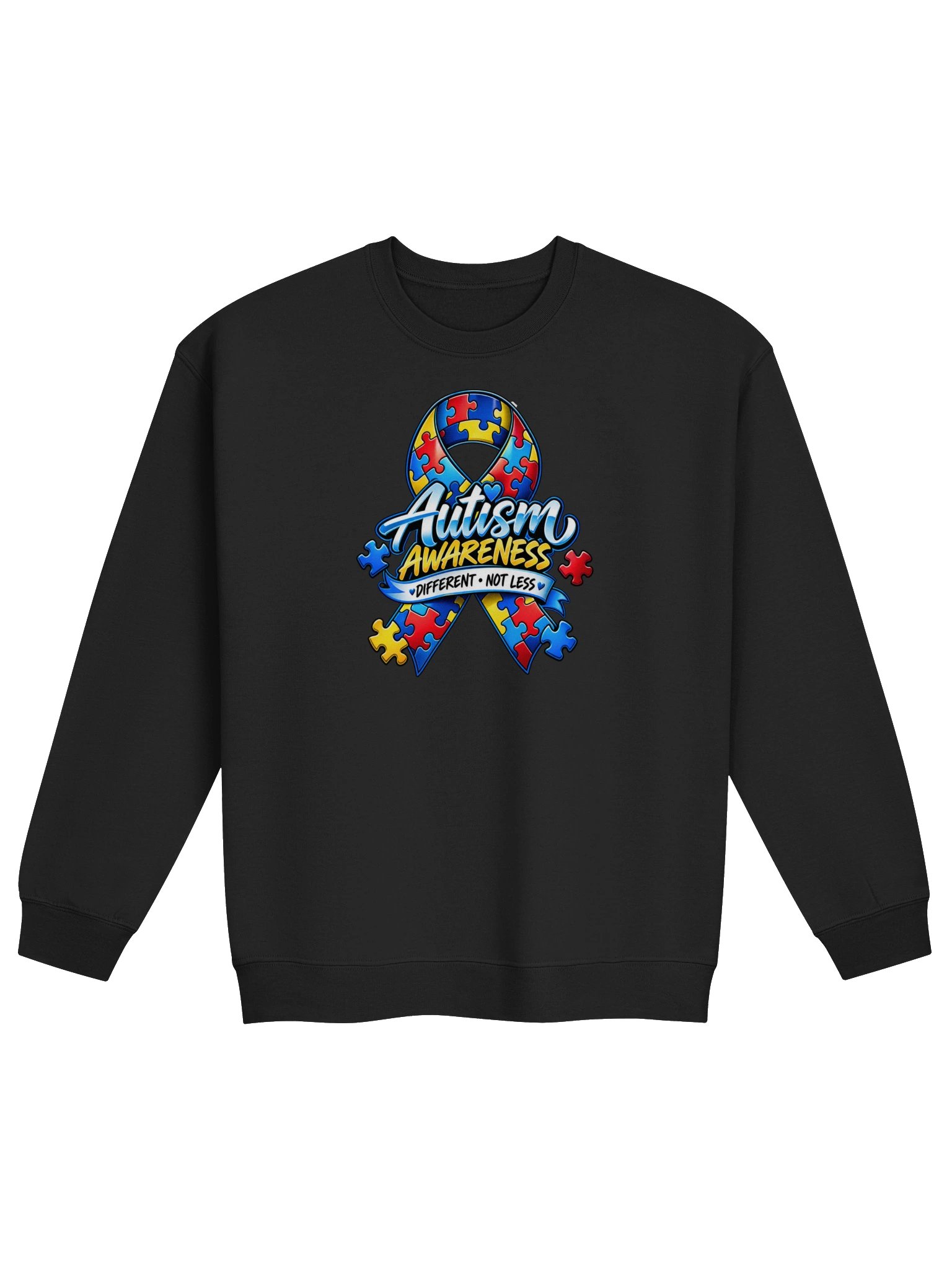 The Blacktop Brand "Autism Awareness" Crewneck Sweatshirt product image (1)